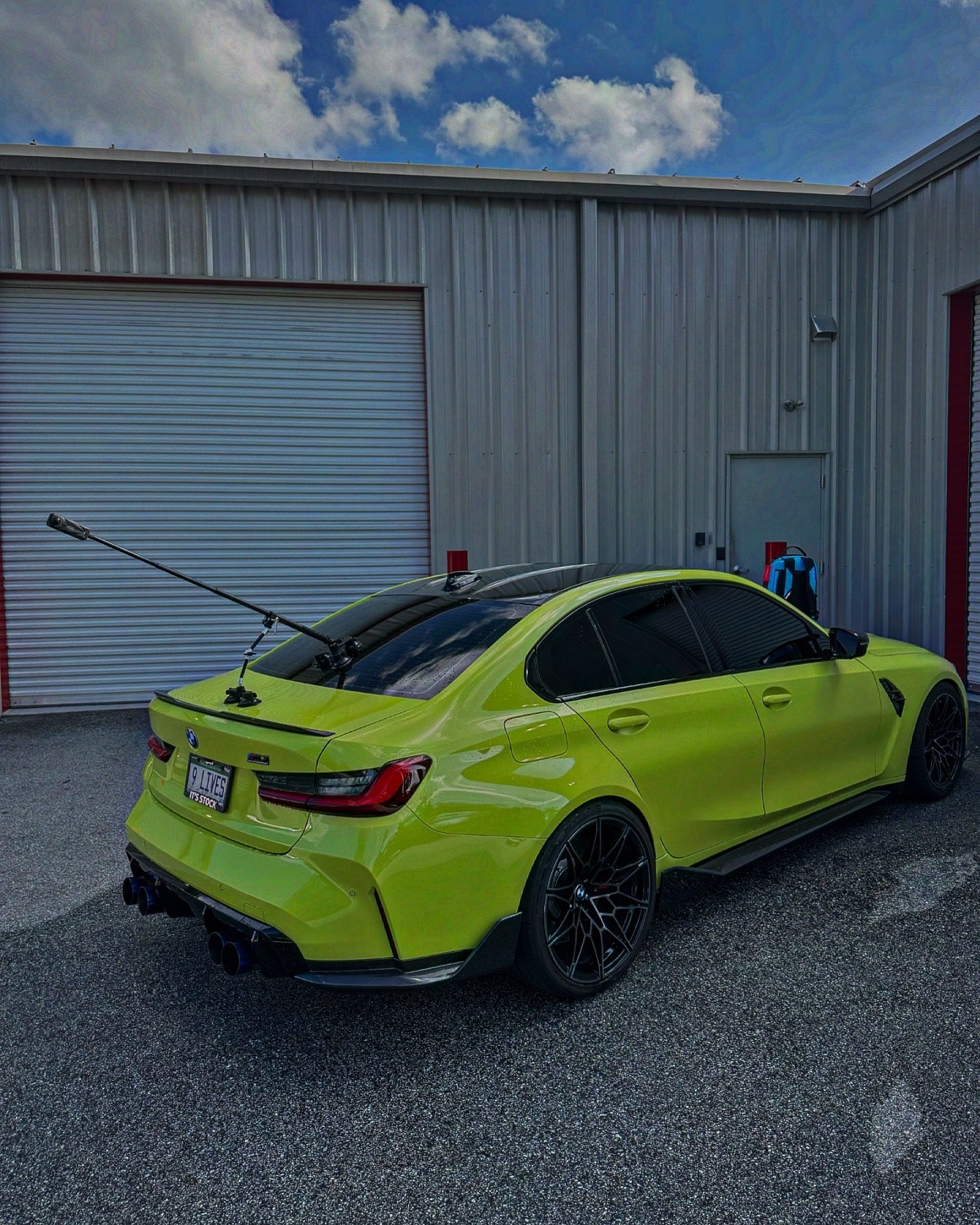 MP Style Carbon Fiber Rear Canard Splitters - BMW G80 M3 & G82/G83 M4