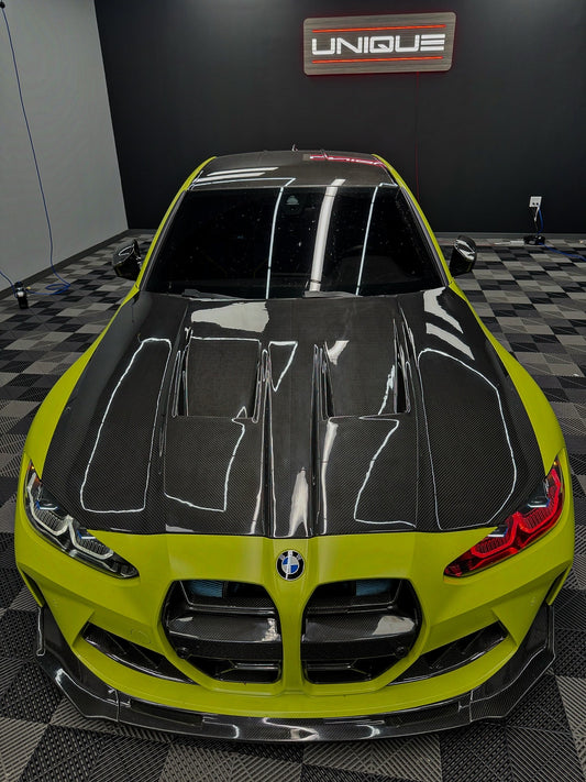 Alpha N Style Carbon Fiber Front Hood - BMW G80 M3 & G82 / G83 M4