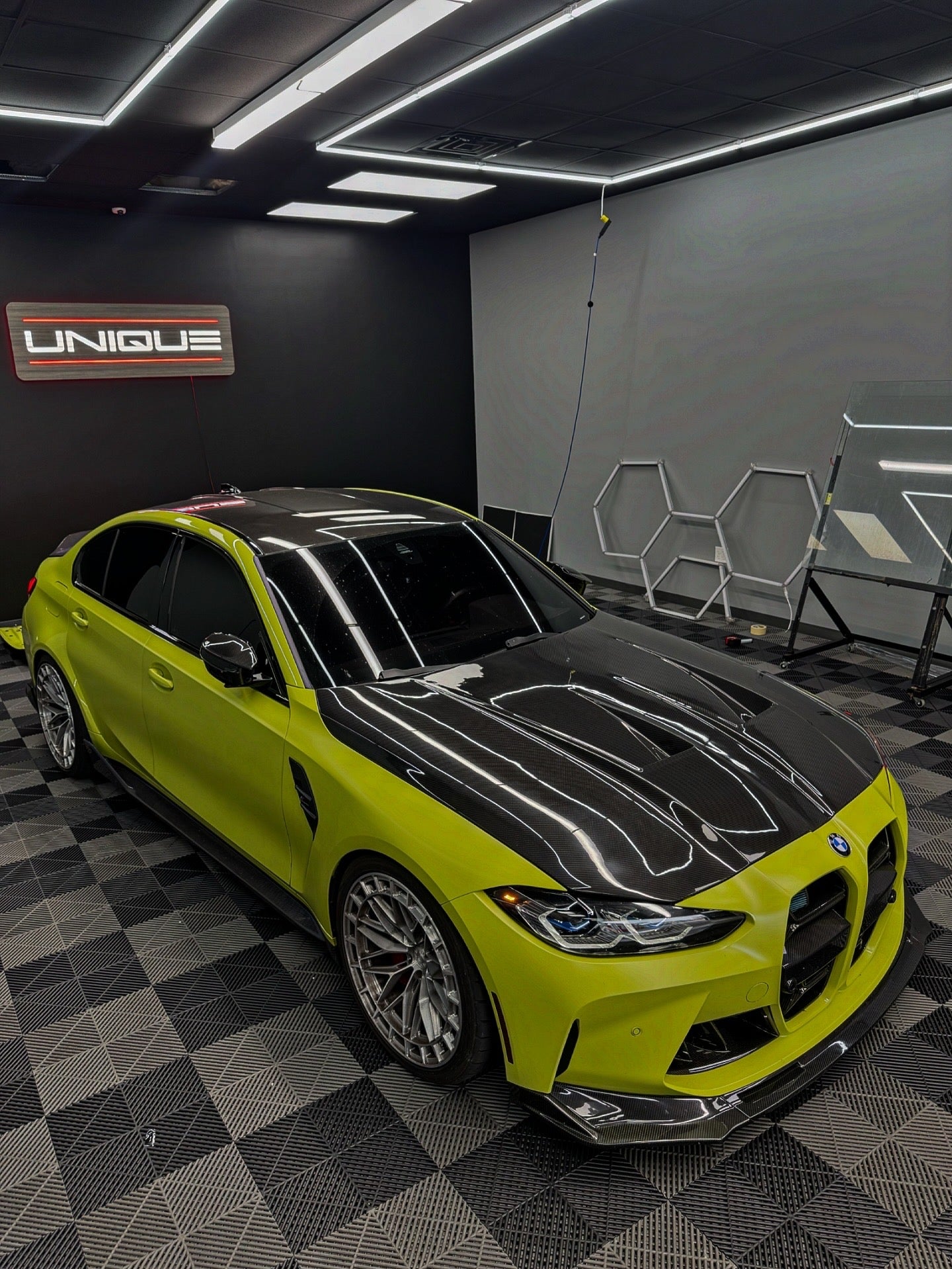 Alpha N Style Carbon Fiber Front Hood - BMW G80 M3 & G82 / G83 M4