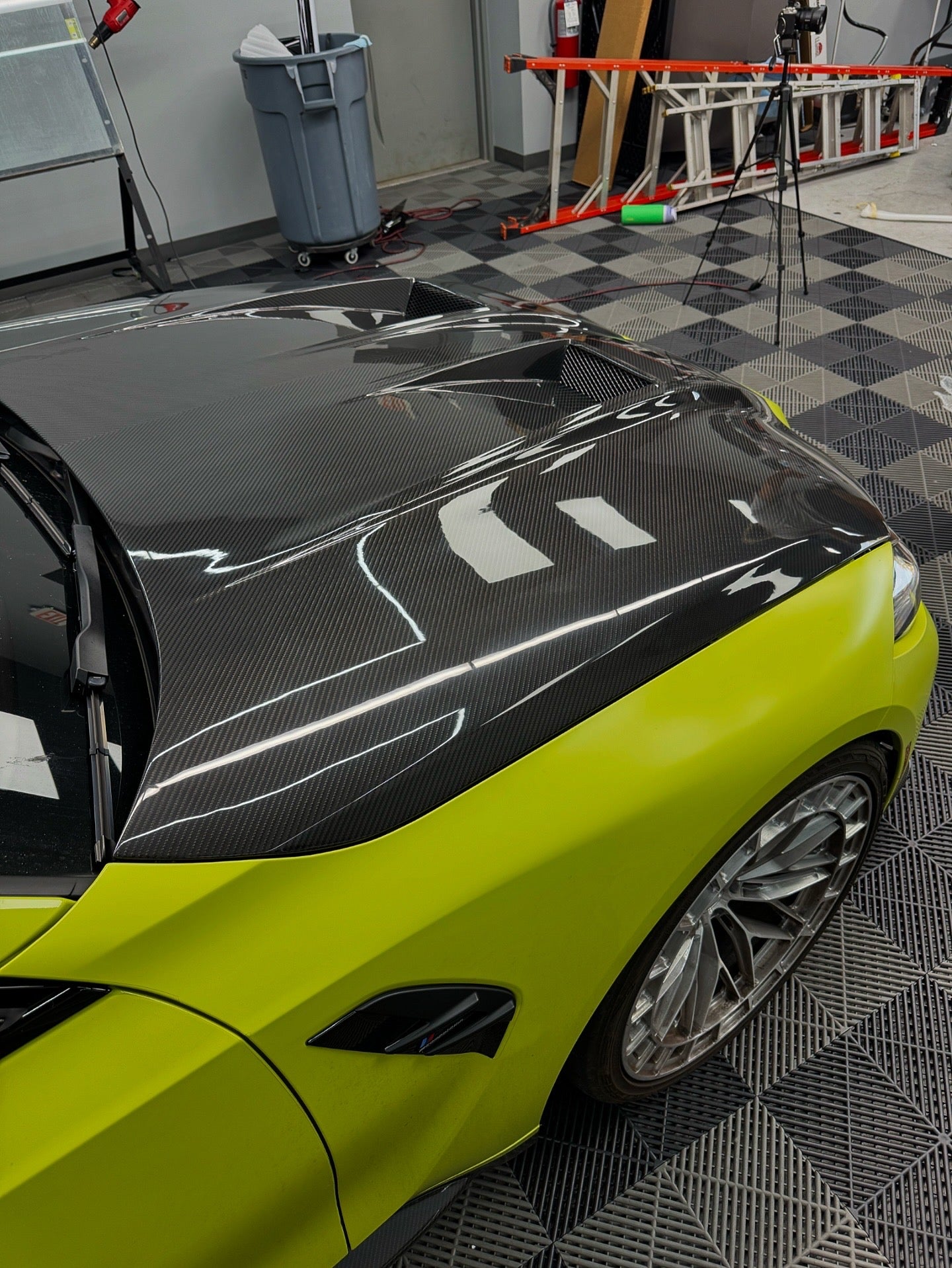 Alpha N Style Carbon Fiber Front Hood - BMW G80 M3 & G82 / G83 M4