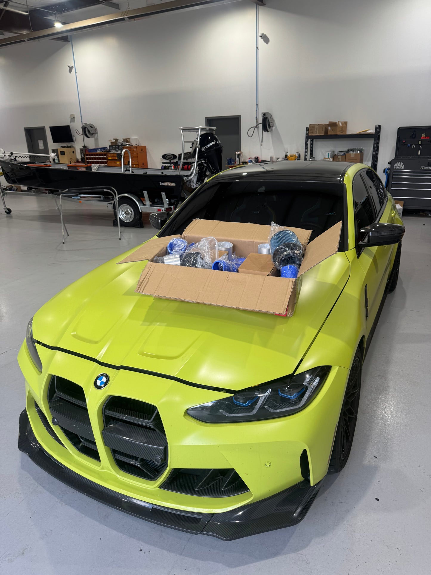 S58 Front Mount Air Intake Kit - BMW G80 M3, G82/G83 M4, & G87 M2