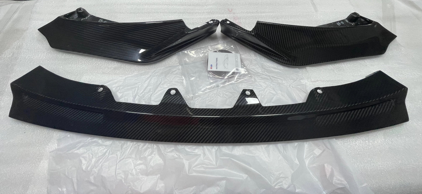 V Style Carbon Fiber Front Lip - BMW G80 M3 & G82/G83 M4