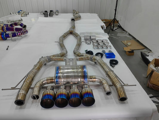 S58 Valved Catback Exhaust Systems - BMW G80 M3 & G82 / G83 M4